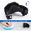 Portable Drum Practice Pad Stand with Silica Gel Pad, Adjustable Size 6