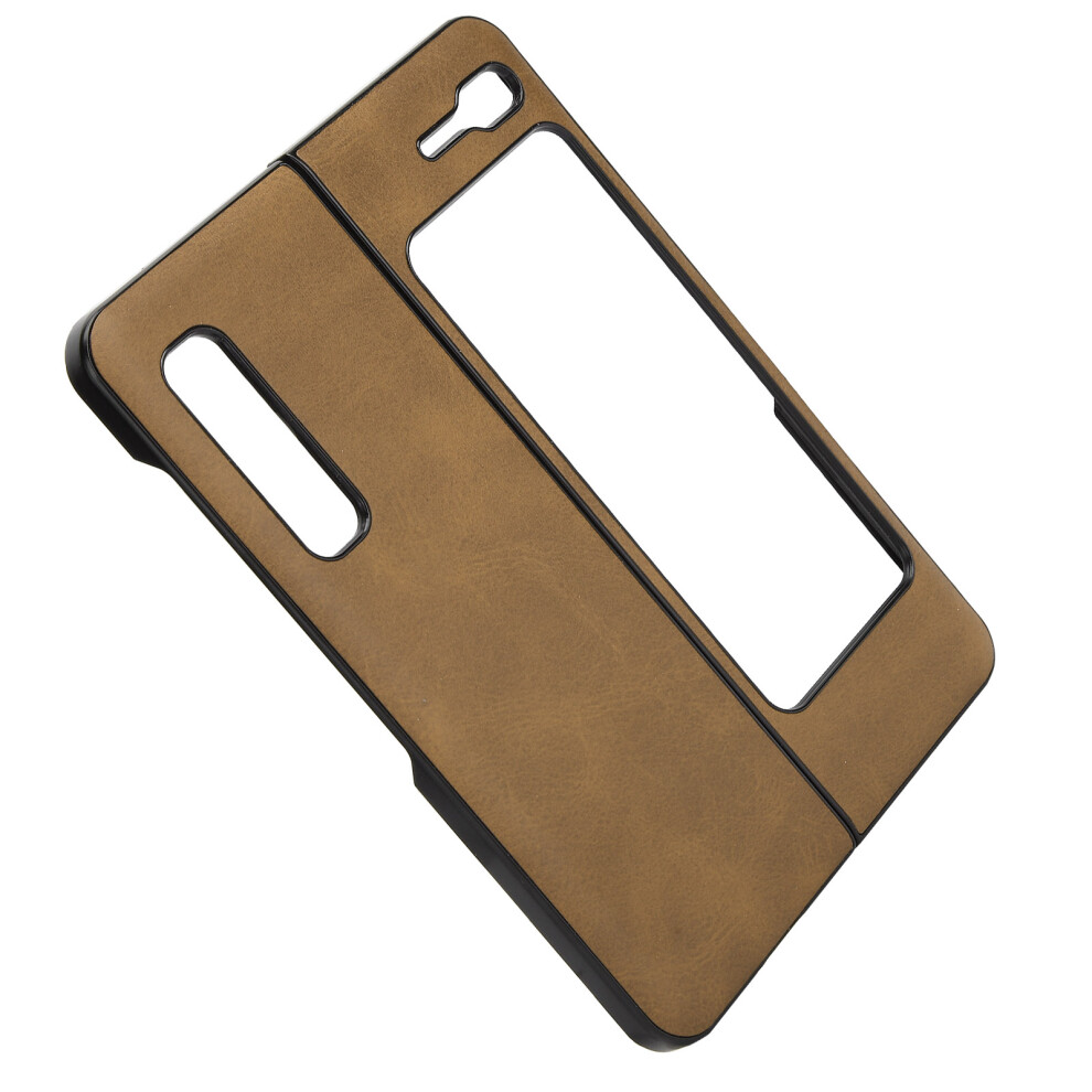 Shockproof Leather Phone Case For Samsung Galaxy Z Fold 1 / W20 Brown 8281359245553