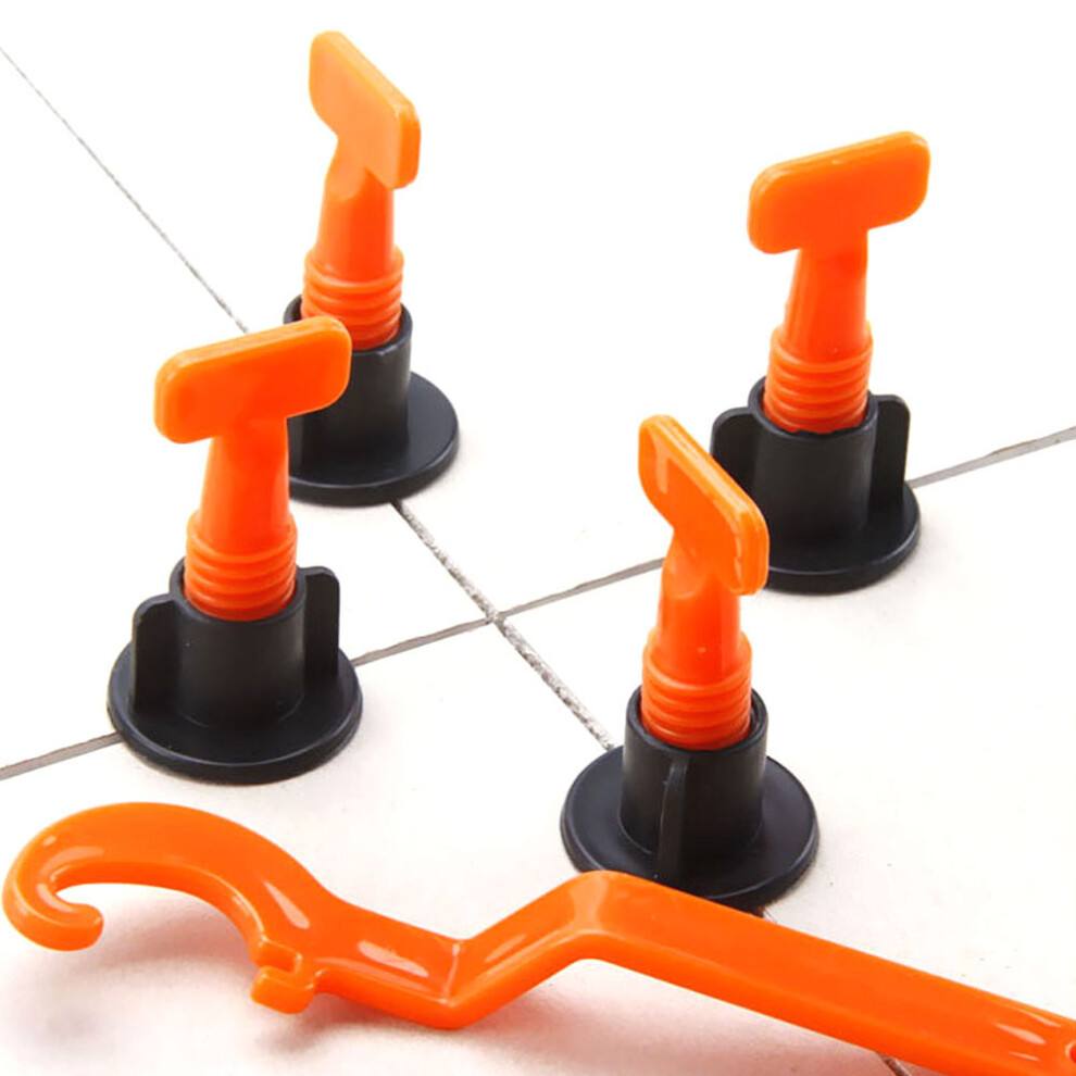 50Pcs Tile Leveler Set With 1.5Mm Steel Tips For 5-17Mm Tiles 9481359246591
