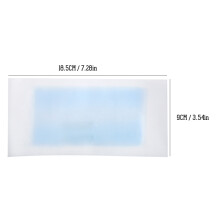 10 Stück Blaue Wachs Streifen zur Haarentfernung für Gesicht & Körper, Hypoallergen