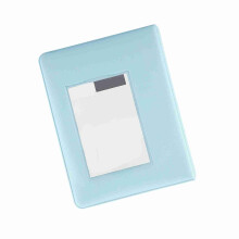 Kompakt Blau 64 Taschen 3-Zoll Fotoalbum für Bilder