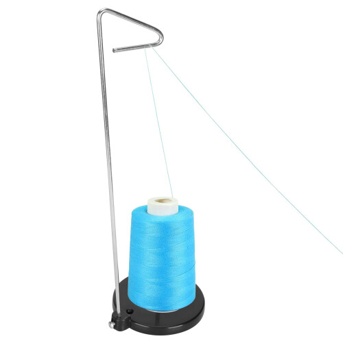 Sturdy Single Thread Stand with Heavy-Duty Base for Embroidery Machines 2