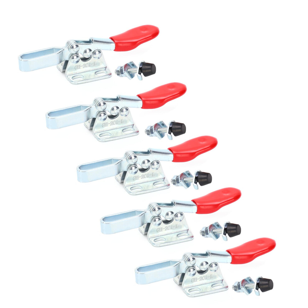 Effortless Operation With 5Pcs Ghâ201ÂL Toggle Clamp For Woodworking 4661359249814
