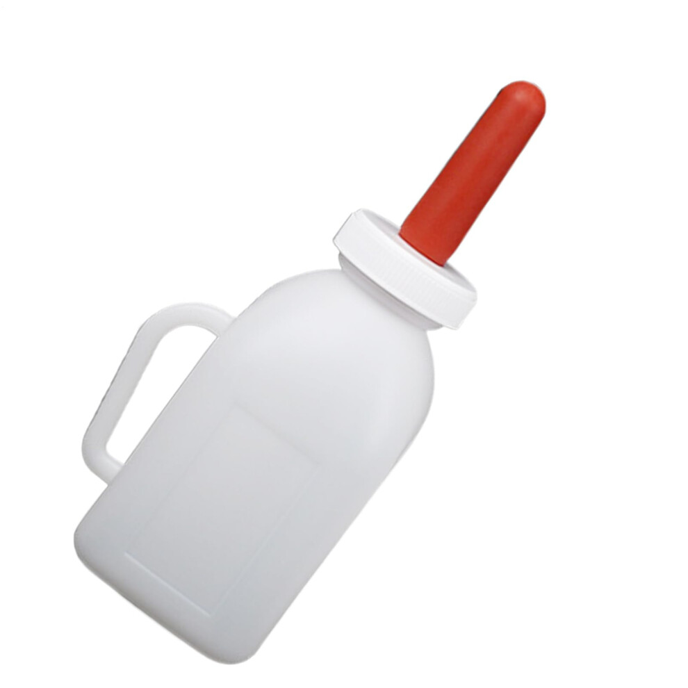 Goat Bottle Nipples Heat-Resistant Pacifier Feeder For Lambs 1L Milk Feeding Bottle For Farm Calf Goat Sheep Cow Nursing