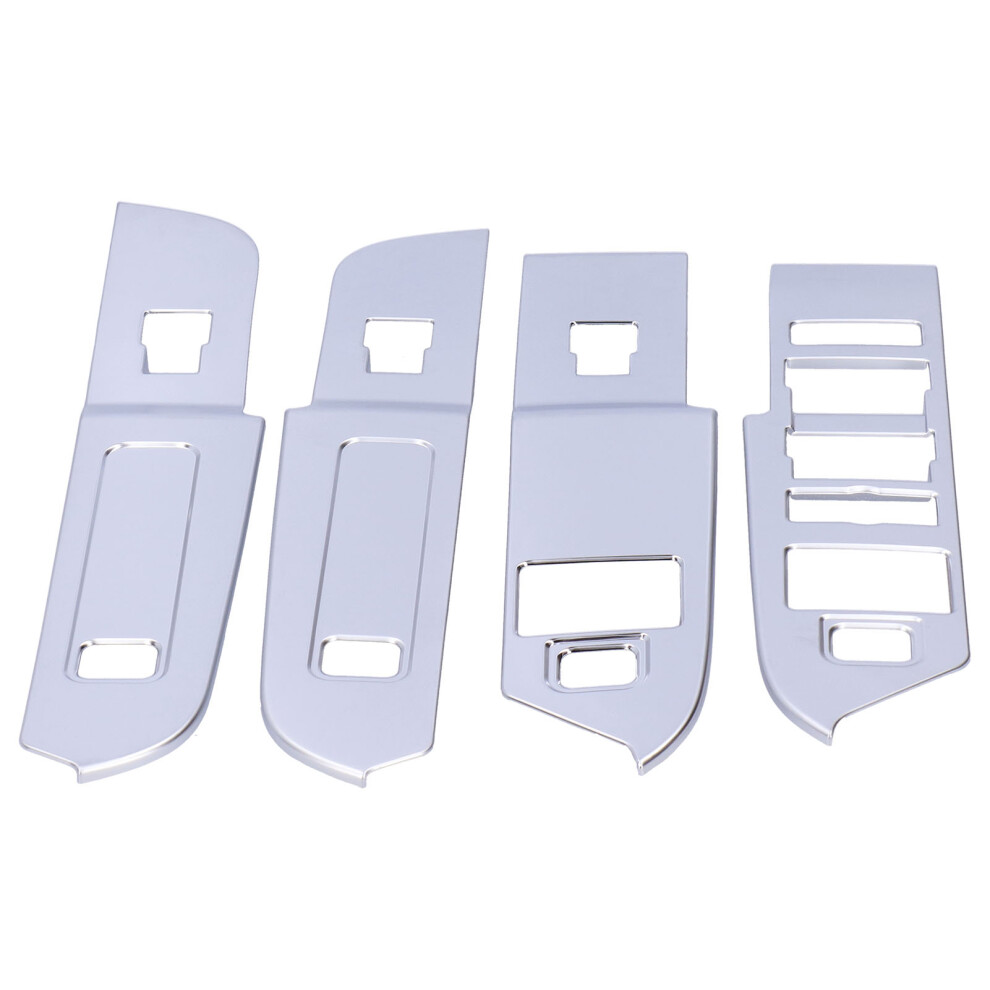 Pearl Chrome Window Switch Panel Trim For Land Rover Defender 2020-2021 7901359249191