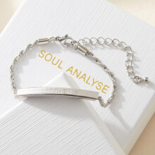 ('Let them') Affirmation Rope Bracelet - Select your affirmation