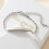 ('Let them') Affirmation Rope Bracelet - Select your affirmation 1