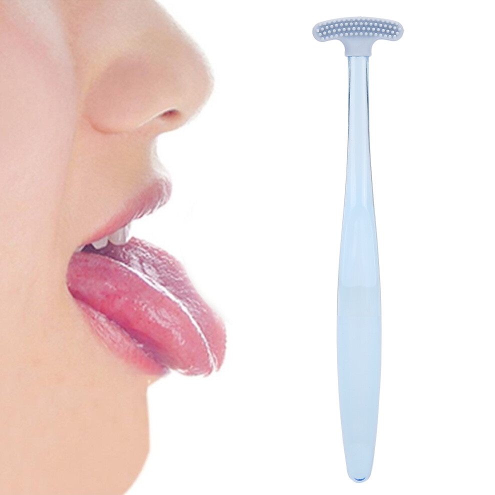 Durable Silicone Tongue Scraper for Comprehensive Oral Hygiene