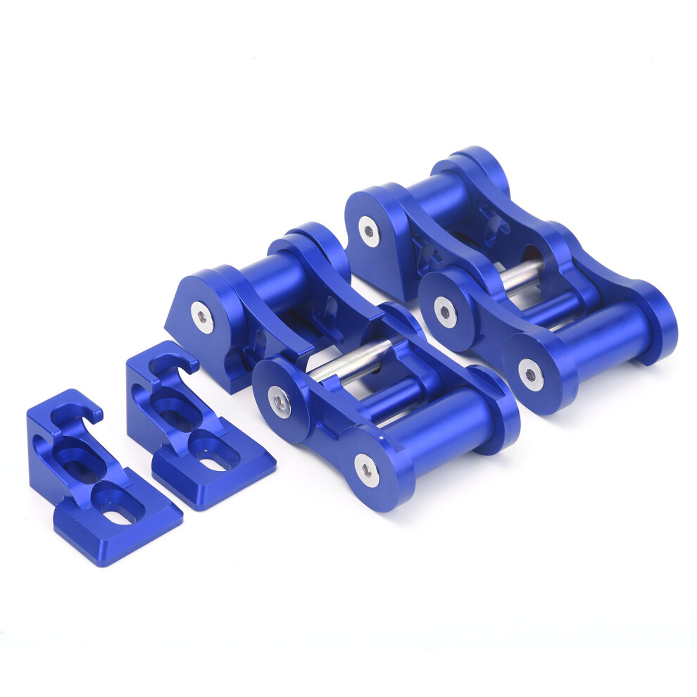 Cnc Aluminum Hood Latches Fit Jeep Wrangler Jk Jku 2007-2018 Blue 7601359251483