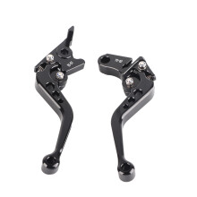 Präziser CNC-Kurzbrems- und Kupplungshebel für MSX125, schwarzes Finish
