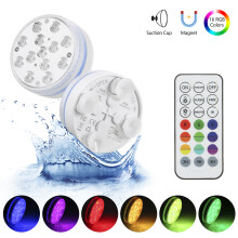 13 LEDs Underwater Pool Light, RGBW 16 Colors, RF Remote, Waterproof