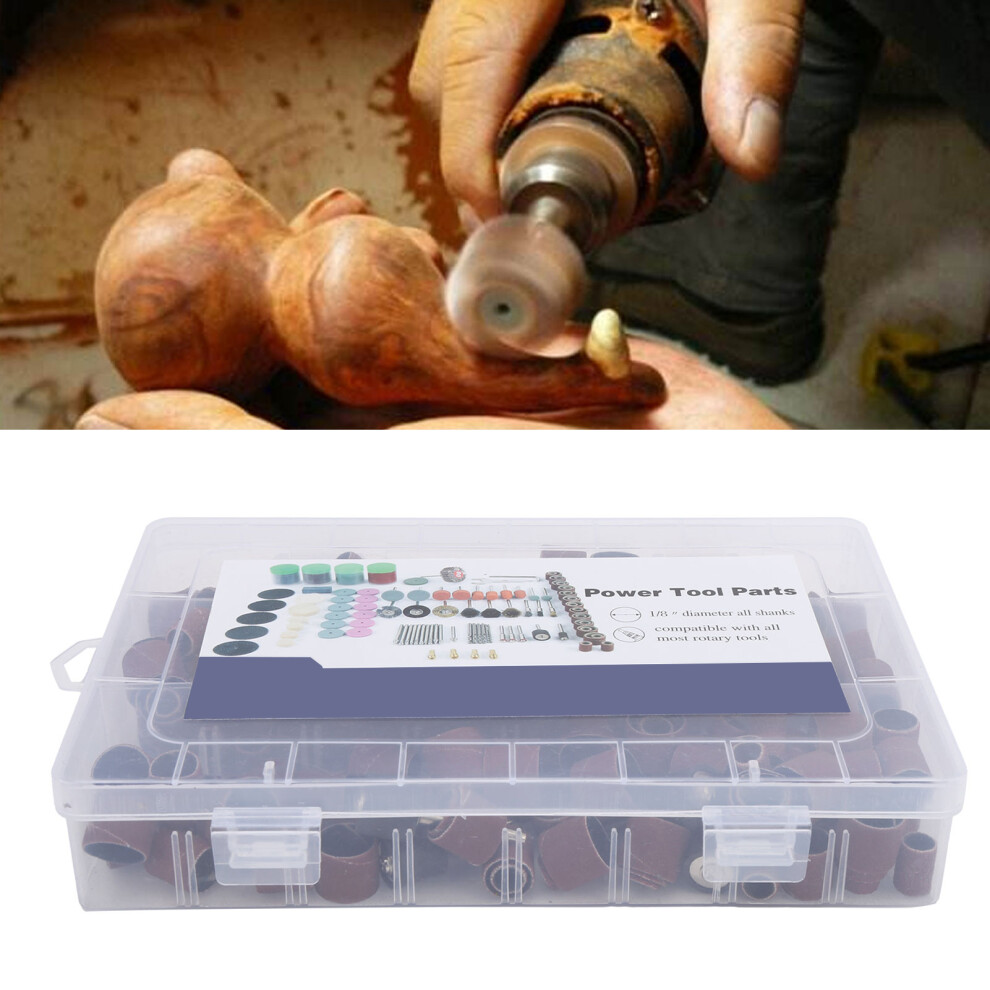 252Pcs Abrasive Rotary Tool Grinding Sanding Buffing Set, 3.175Mm 3771359256338