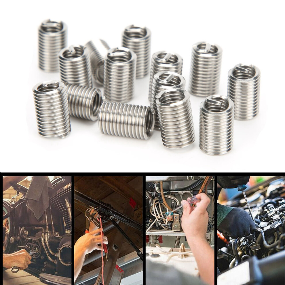 50Pcs Thread Inserts Wire Protection Sleeve Repair Tool Us 5/16Inâ18X3d Pack 6951359257901