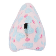 Haustierkäfigbett Pink 14x12cm Weiches warmes Nest für kleine Tiere Eichelhörnchen Kaninchen