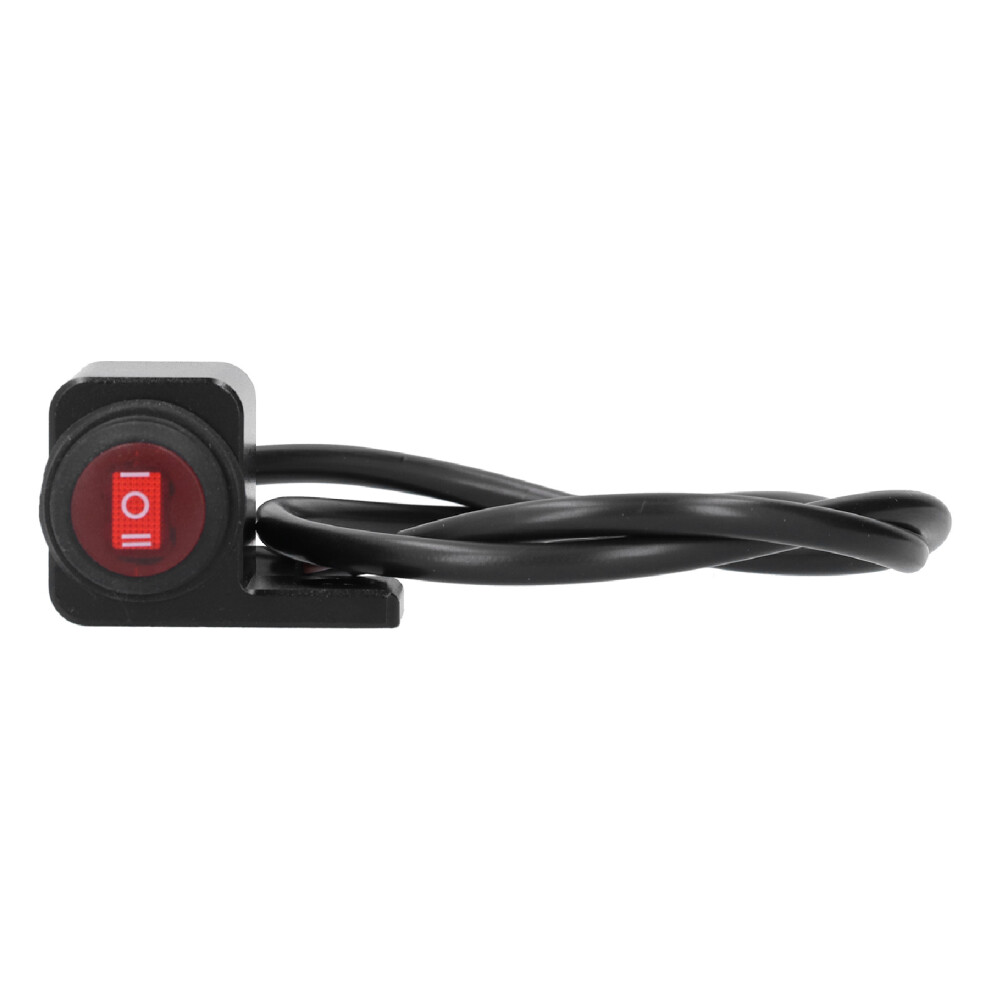 Waterproof Handlebar Switch For Motorcycle Atv Headlight Fog Lamp 0.4In Mount 8031359259551