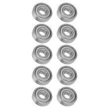 10 S608Z Stainless Steel Ball Bearings 8x22x7mm for Skate & Longboard Parts