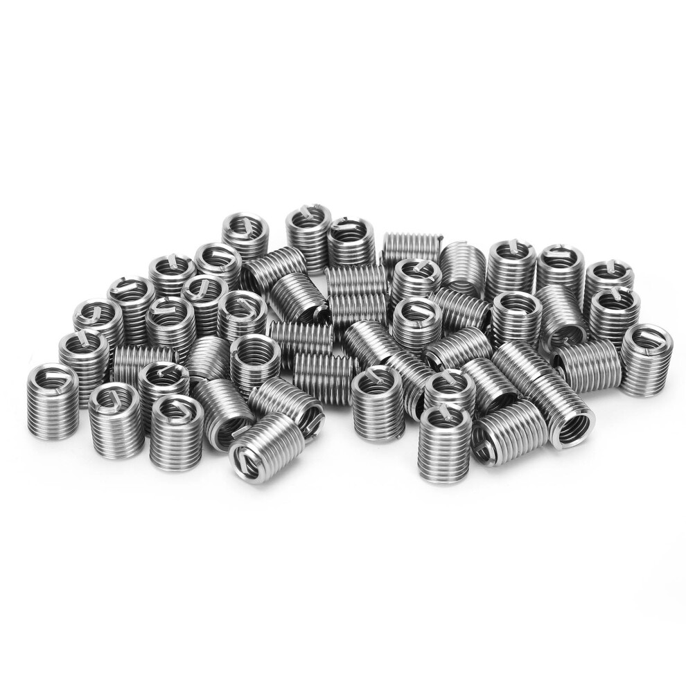 50 Pieces Stainless Steel M5/16-18-2.5D Thread Inserts & Repair Kit 6901359260586