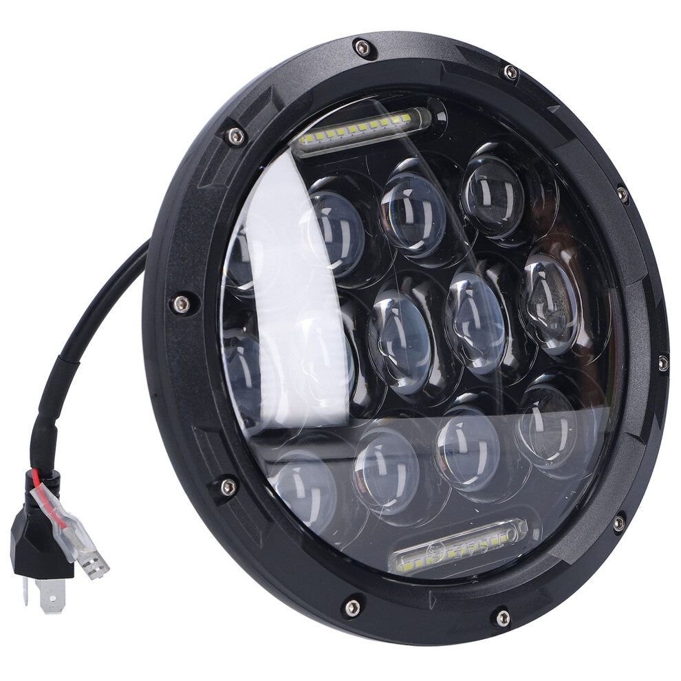 7In 12V Led Motorcycle Headlight 6000K 3000Lm Waterproof Universal 5091359260677