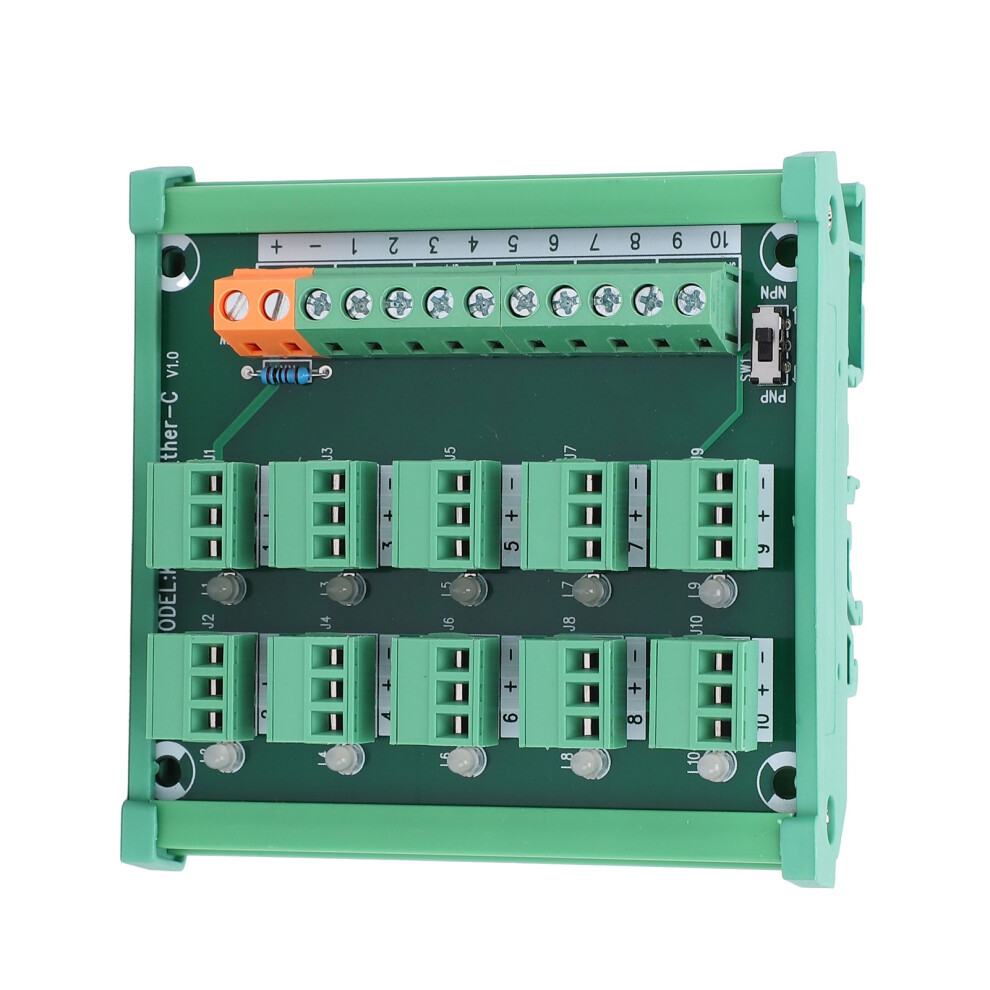 3Wire 10Channel Terminal Block Acquisition Board For Npn Pnp Output Kp10lgtherc 6951359261250