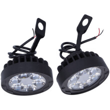 2 pièces 12 V 6 LED Projecteurs de recul 10 W 6000 K 1000 lm