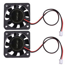 4010 Kühlventilator 24V, leise, 40x40x10mm für 3D-Drucker (2er Pack)