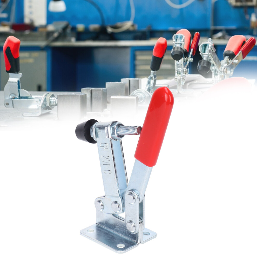 Heavy Duty Gh-201-C Iron Toggle Clamp For Welding Horizontal Fixture Tool 6921359263011