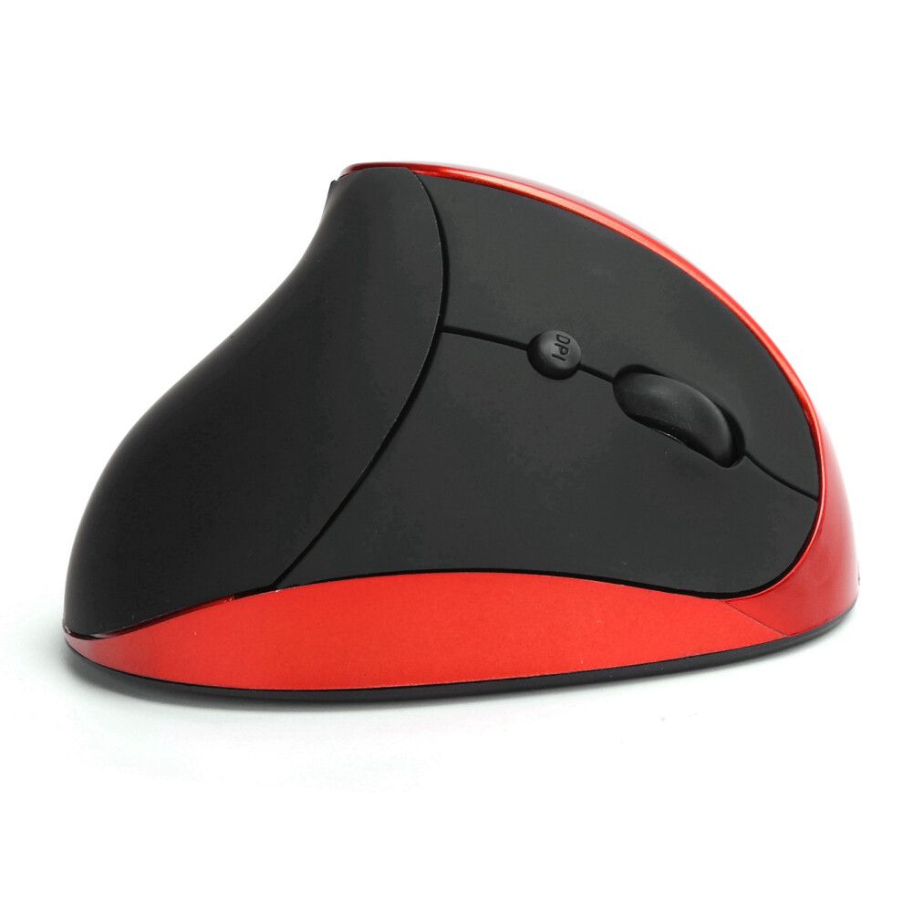 Wireless Optical Vertical Mouse 3Rd Gen 1600Dpi 500Mah Red 4641359266332