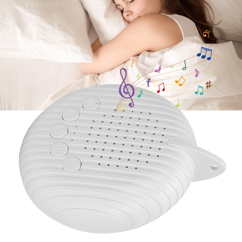 Rechargeable Portable White Noise Machine with 300mAh Battery, 10 Sound Options
