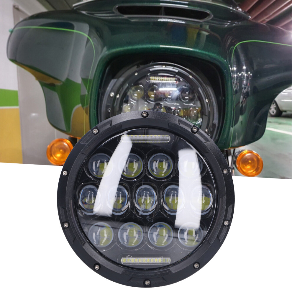 7In 12V 6000K 3000Lm Waterproof Motorcycle & Vehicle Headlight 9321359267120