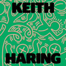 Keith Haring Art Is for Everybody Hardcover Book