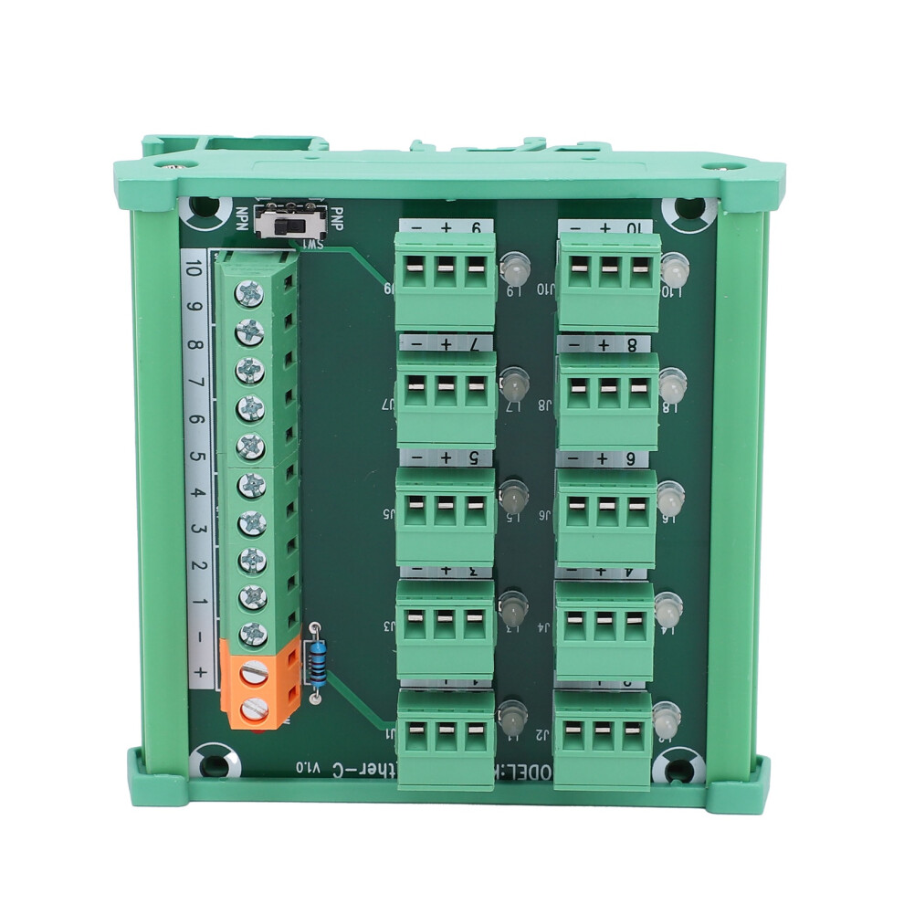 Terminal Block 3-Wire 10 Channel Acquisition Board Npn Pnp Output Kp10lgtherc 3501359267771