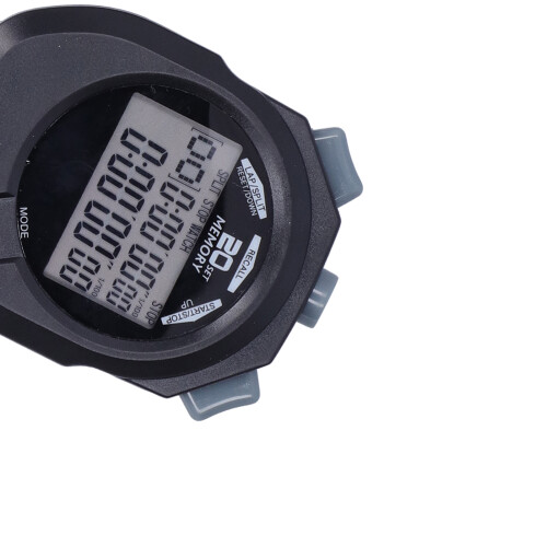 Electronic Stopwatch 1/100s Digital Timer ABS 12/24H System 2