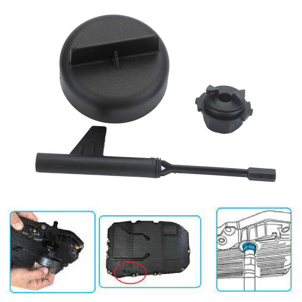 Transmission Oil Drain Adapter For Mercedes Benz 9G Tronic Fluid Flush Service 3241359270189