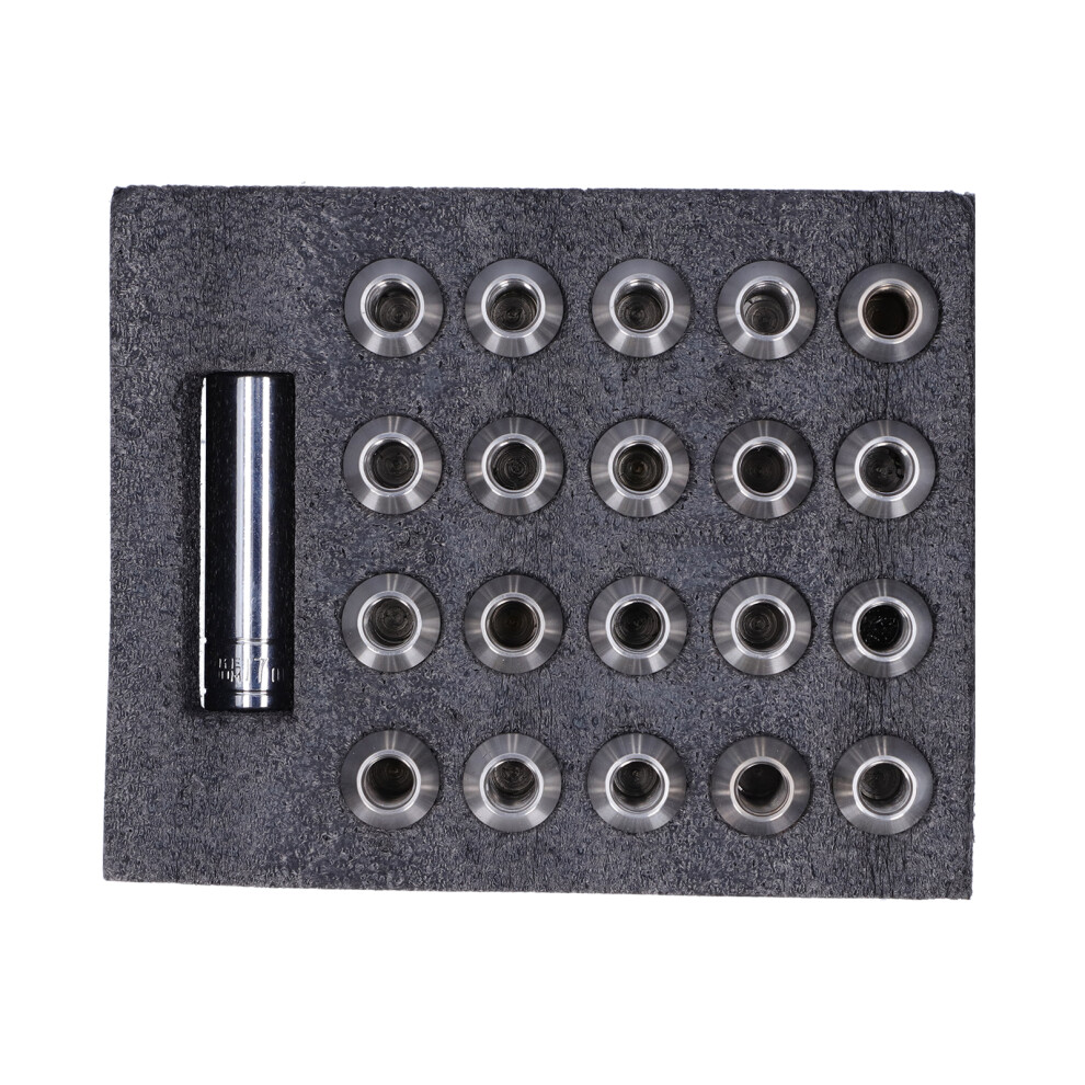 Car Mod Wheel Lug Nuts M12x1.5 1.8In T304 Stainless Steel Set 8741359270578