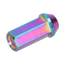20pcs M12x1.5 T304 Stainless Steel Wheel Lug Nuts 45mm Colorful