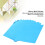 Bathroom & Bedroom Mirror Wall Sticker Silver DIY Square Self-Adhesive Decal 5