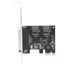 PCIe 25-Pin Parallel Expansion Card for Desktop Printer Port, Support Windows XP
