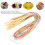 18Pcs Bamboo Circular Needles Set 40-120cm with Accessories Pack 11
