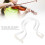 Violin Bow Collimator 4/4 4/3 1/2 Straightness Corrector Tool White 9