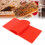 Beekeeping Essential: Red 5.4mm Beeswax Sheet Mold 2Pcs Set 16