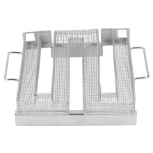Stainless Steel Cold/Hot Smoker Tray BBQ Net for Flavorful Smoking