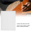 White PP Plastic Craft Mat for Leather Punching Drilling and Cutting Projects 10