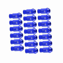 Ultraleine blaue M12X1.5 Rennradmuttern für Hochleistungsanwendungen