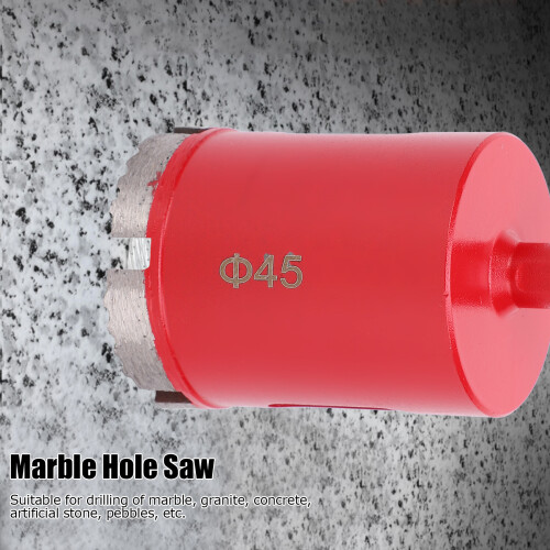 45 mm Roter Diamantbeschichteter Bohrer für Elektrofäuste 2