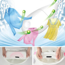 Mini Portable USB Kitchen Fruit Vegetable Cleaner, ABS, 12cm