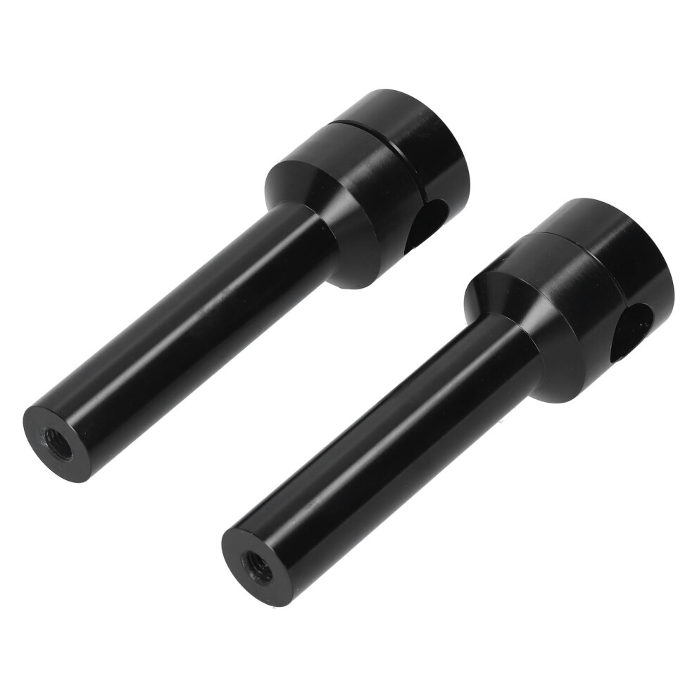 Universal 22Mm Aluminum Handlebar Riser Clamp Adapter 173Mm Black 4091359285244