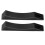 Silicone Barbell Load Unload Plates Wedge 23.2x4.5cm Black 14