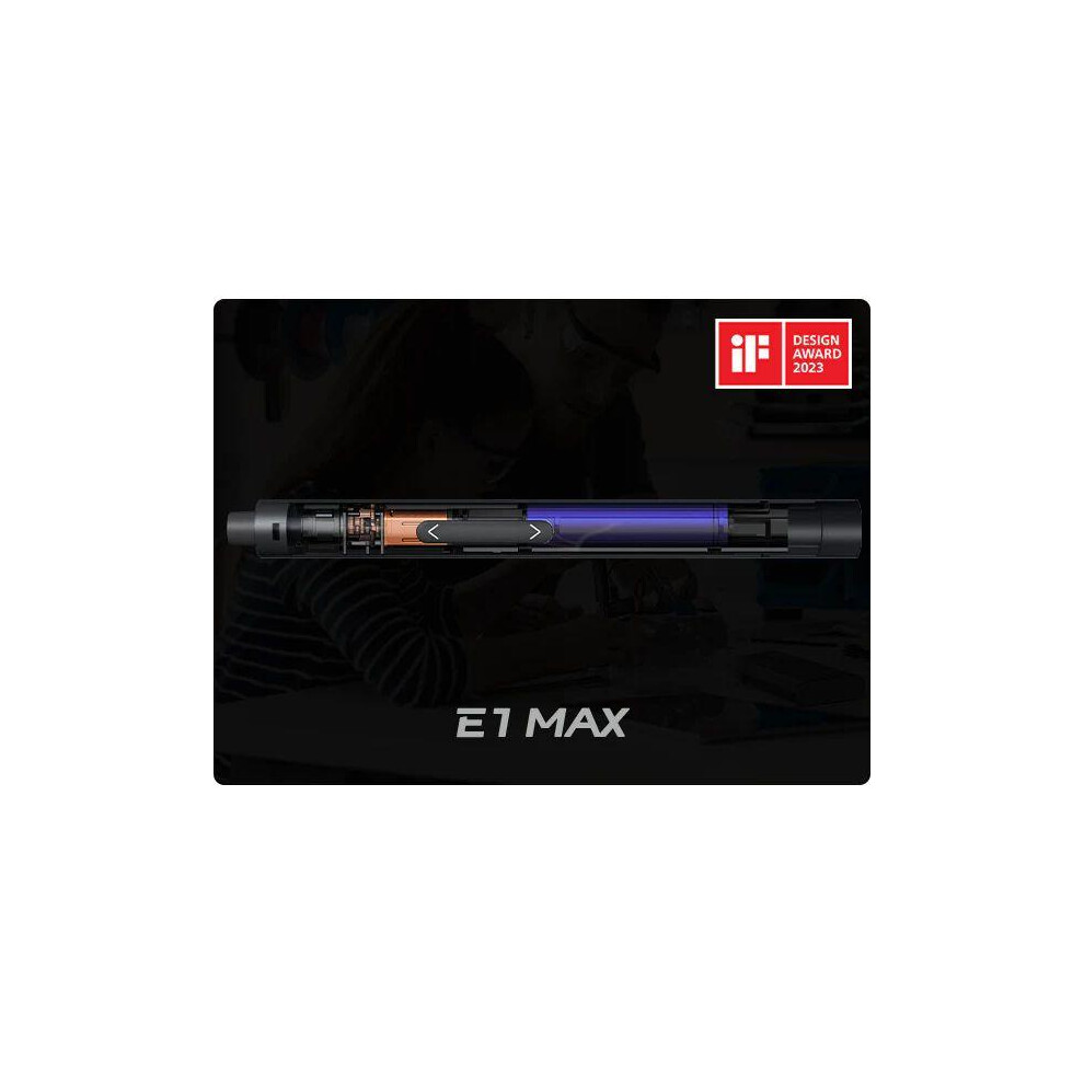 (Default) Fanttik E1 Max 3.7V Mini Electric Screwdriver, Precision Electric Screwdriver, 50-In-1 Magnetic Bits, Max 3 N.m, Magnetic Storage, 8011452235140