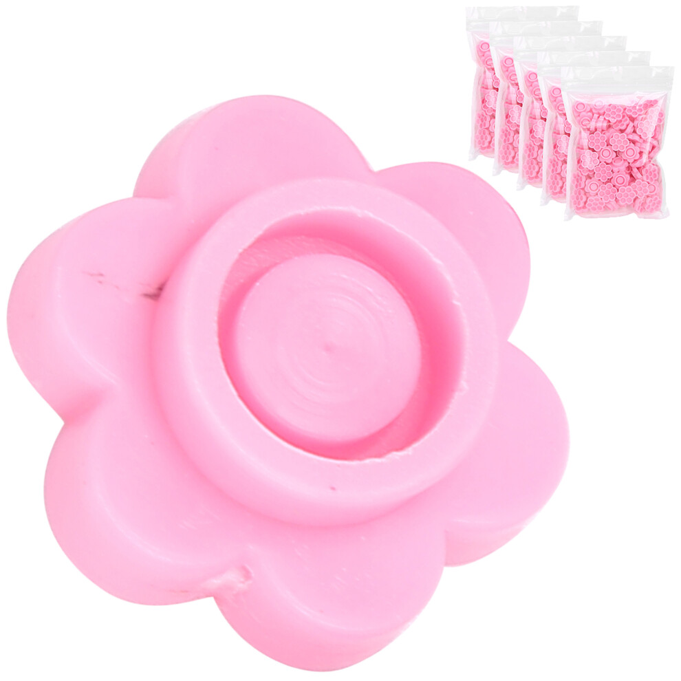 500pcs Pink Eyelash Extension Glue Holder â Delays Drying & Saves Glue