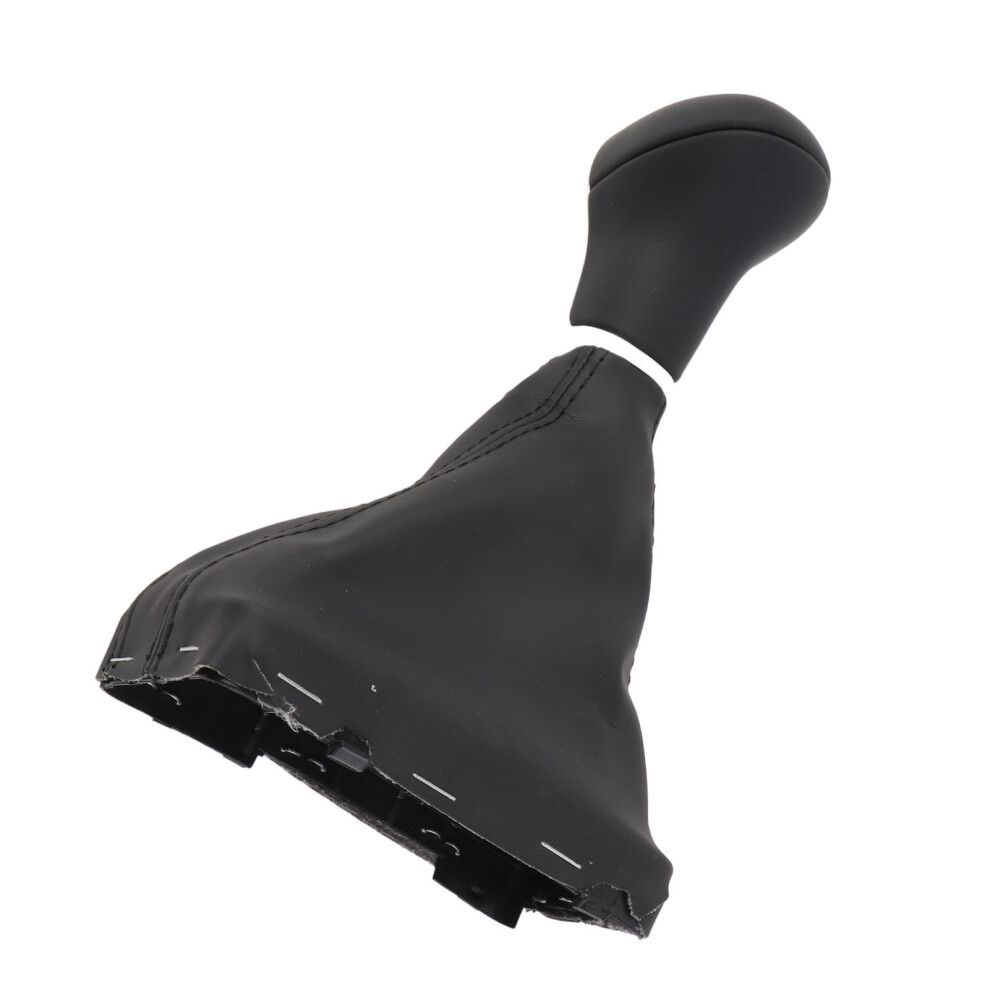 Automatic Gear Shift Knob With Boot Cover For A4l B8 B8pa Lhd, Plastic & Leather 7891359289559